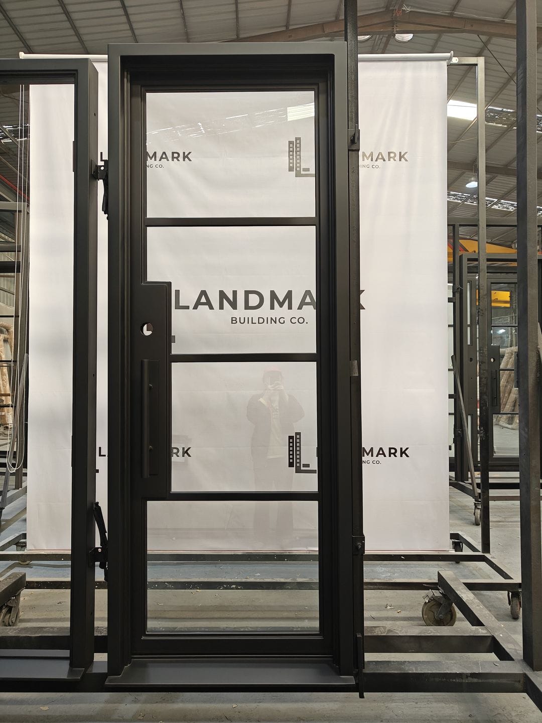 The Lexington Single Iron Door